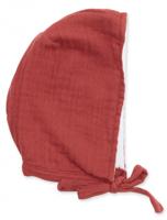 byAstrup babypopkleding Mutsje meisjes 38 42 cm katoen bordeaux