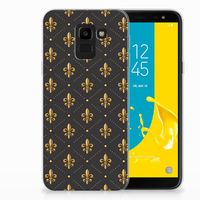 Samsung Galaxy J6 2018 TPU bumper Franse Lelie - thumbnail