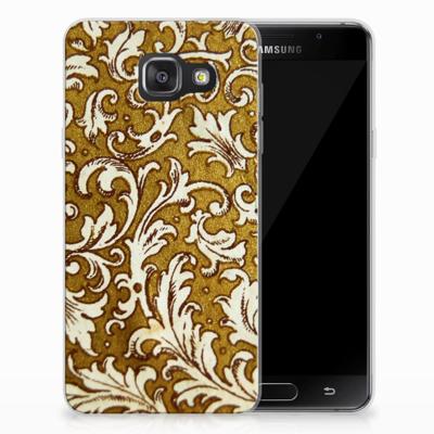 Siliconen Hoesje Samsung Galaxy A3 2016 Barok Goud Siliconen Hoesje Samsung Galaxy A3 2016 Barok Goud