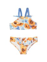 ZIMMERMANN Kids bikini Halcyon à fleurs - Jaune