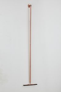 Saniclear Copper vloerwisser 125cm geborsteld koper