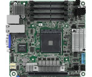 Asrock X570D4I-2T moederbord AMD X570 Socket AM4 mini ITX