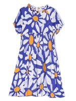 Marni Kids robe à fleurs - Bleu