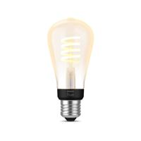 Philips Hue White Ambiance filament edison lamp goud dimbaar - E27 7W…