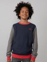 50% korting - Petrol Industries Jongens Colorblock trui Rood Orange - 92