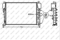 Radiateur PRASCO, u.a. für Mercedes-Benz