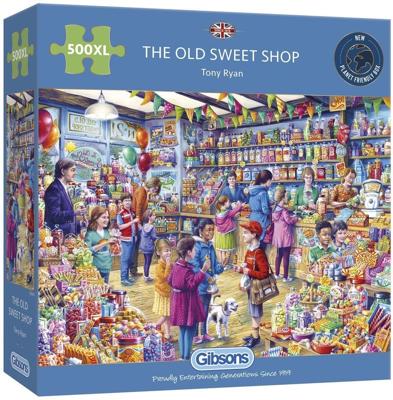The Old Sweet Shop Puzzel 500 XL Stukjes The Old Sweet Shop Puzzel 500 XL Stukjes