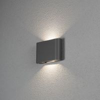 Konstsmide Chieri 7854-370 LED-buitenlamp (wand) Energielabel: G (A - G) LED 12 W Antraciet - thumbnail