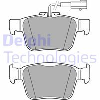 Remblokkenset, schijfrem DELPHI, u.a. für Maserati, Alfa Romeo