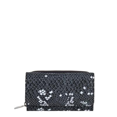 Cowboysbag X Bobbie Bodt Purse Garnet Snake Black And White Cowboysbag X Bobbie Bodt Purse Garnet Snake Black And White