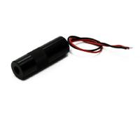 Lijnlaser, rood, 635 nm, 90 °, 0.9 mW, 3 V DC, Ø14x45 mm, Laser Class 1, Focus instelbaar, Kabellengte 100 mm - 70104622