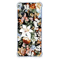 Case voor Motorola Moto G54 Dark Flowers - thumbnail