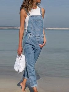 Casual Denim Jumpsuit