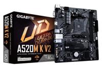 Gigabyte A520M K V2 Moederbord Socket AMD AM4 Vormfactor Micro-ATX Moederbord chipset AMD® A520