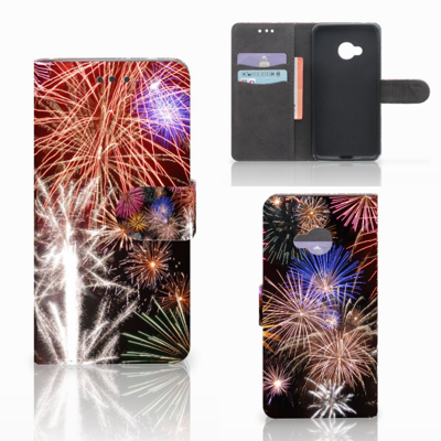 HTC U Play Wallet Case met Pasjes Vuurwerk HTC U Play Wallet Case met Pasjes Vuurwerk