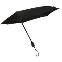 STORMini opvouwbare storm paraplu - zwart - 100 cm