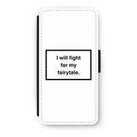 Fight for my fairytale: iPhone 8 Plus Flip Hoesje