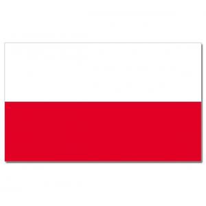 Vlag Polen 90 x 150 cm feestartikelen