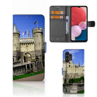 Samsung Galaxy A13 (4G) Flip Cover Kasteel - thumbnail