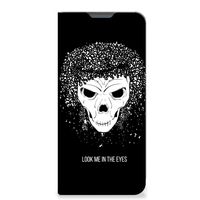 Mobiel BookCase Motorola Moto E32 | Moto E32s Skull Hair - thumbnail