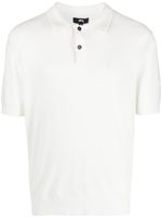 Stüssy polo à logo brodé - Blanc