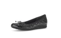Gabor Klassieke ballerina's voor dames, zwart 57, 38 EU