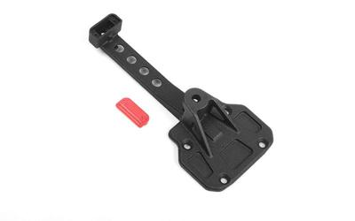 RC4WD Spare Wheel and Tire Holder w/ Red High Rear Brake Light for Axial 1/10 SCX10 III Jeep JLU Wrangler (VVV-C1069)