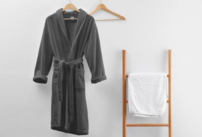 Badjas van badstof in de aanbieding