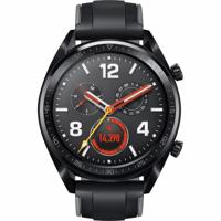Huawei Watch GT 55023255 - siliconen band - grafietzwart