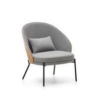 Kave Home Eamy fauteuil Naturel Light Grey