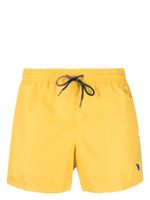 Paul Smith short de bain à taille à lien de resserrage - Jaune - thumbnail