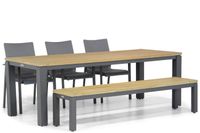 Lifestyle Brandon/Veneto 230 cm dining tuinset 5-delig