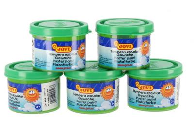Jovi plakkaatverf junior 35 ml groen 5 stuks