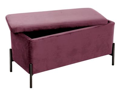 Leitmotiv Snog XL bankje (Kleur: donkerpaars)