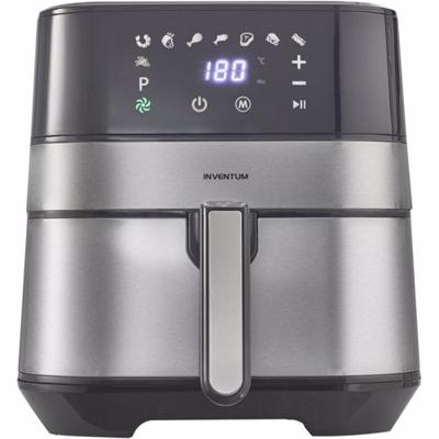 Inventum GF500HLD friteuse Heteluchtfriteuse 5 l Enkel Zwart, Roestvrijstaal Vrijstaand 1700 W Inventum GF500HLD friteuse Heteluchtfriteuse 5 l Enkel Zwart, Roestvrijstaal Vrijstaand 1700 W