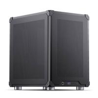 Jonsbo C6 Black Micro-tower PC-behuizing, Gaming-behuizing Zwart - thumbnail