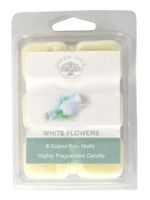 Green Tree Wax melts white flowers (6 st) - thumbnail