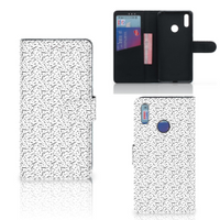 Huawei Y7 (2019) Telefoon Hoesje Stripes Dots - thumbnail