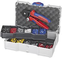 Knipex Assortiment adereindhulzen | 1251 delig 0,50-10,00 mm² | krimptang | in systainer | 1 stuk - 97 90 09 - 97 90 09