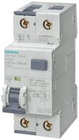Siemens 5SU13546KK06 Aardlekschakelaar/zekeringautomaat 2-polig 6 A 0.03 A 230 V