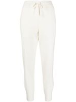 Pringle of Scotland pantalon de jogging en maille fine - Blanc