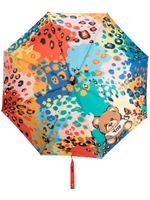 Moschino parapluie à imprimé Teddy Bear - Bleu