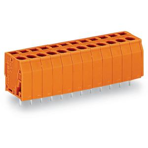 WAGO 739-155 Veerkrachtklemblok 2.50 mm² Aantal polen 5 Oranje 160 stuk(s)