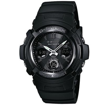 Casio AWG-M100B-1AER Elektronisch Polshorloge Zwart