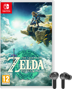 The Legend of Zelda Tears of The Kingdom Nintendo Switch + JBL Quantum TWS