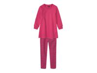 lupilu Meisjes peuters sweaterjurk en leggings, 2-delige set (98/104, Roze/gestreept) - thumbnail