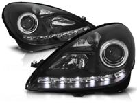 Tuning-Tec Koplampen met parkeerlicht MERCEDES R171 SLK 04-11 ZWART