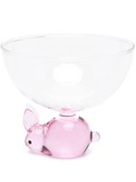 Ichendorf Milano bol Animal Farm Rabbit en verre - Rose