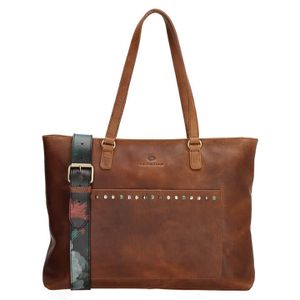 Micmacbags Laptoptas 15.6&apos;&apos; Masterpiece Cognac