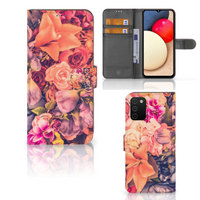 Samsung Galaxy A03s Hoesje Bosje Bloemen